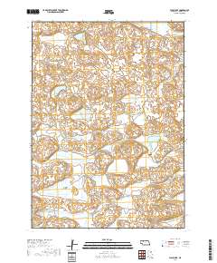 Wolf Lake 2017 topographic map thumbnail
