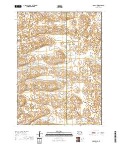 Rosebud Lake 2017 topographic map thumbnail