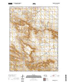 Roubadeau Pass 2017 topographic map thumbnail