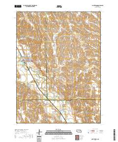Saint Edward 2017 topographic map thumbnail