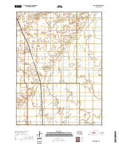 Saint Libory 2017 topographic map thumbnail