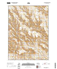 Sand Canyon West 2017 topographic map thumbnail