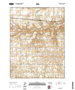 Saronville 2017 topographic map thumbnail
