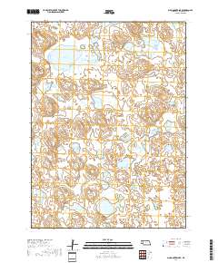 Schoonover Lake 2017 topographic map thumbnail