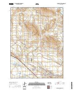 Scottsbluff North 2017 topographic map thumbnail