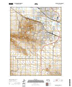 Scottsbluff South 2017 topographic map thumbnail