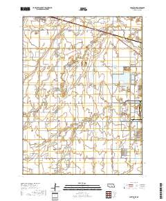 Shelton NE 2017 topographic map thumbnail
