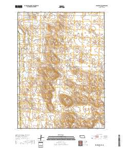 Skunk Lake SW 2017 topographic map thumbnail