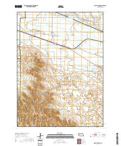South Bayard 2017 topographic map thumbnail