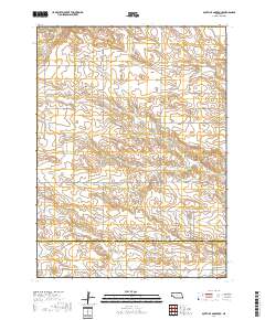 South of Gabe Rock 2017 topographic map thumbnail