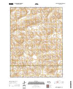 Spotted Horse Valley 2017 topographic map thumbnail