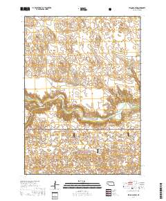 Spring Canyon 2017 topographic map thumbnail