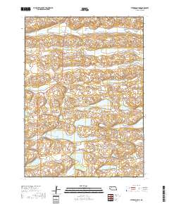 Steverson Lake 2017 topographic map thumbnail