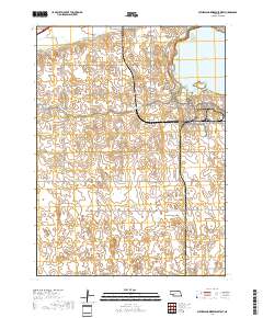 Sutherland Reservoir West 2017 topographic map thumbnail