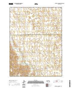 Suttlers Canyon East 2017 topographic map thumbnail