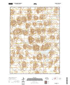 Swan Lake 2017 topographic map thumbnail