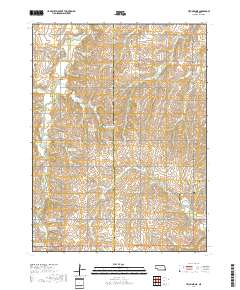 Tecumseh NE 2017 topographic map thumbnail