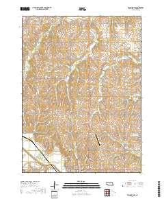 Tecumseh NW 2017 topographic map thumbnail