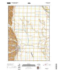 Tekamah 2017 topographic map thumbnail