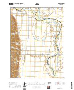 Tekamah NW 2017 topographic map thumbnail