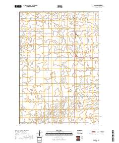 Akaska NE 2017 topographic map thumbnail