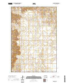 Akaska NW 2017 topographic map thumbnail