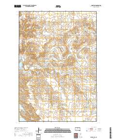 Akaska SW 2017 topographic map thumbnail