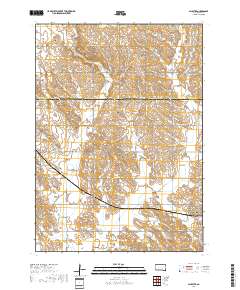 Alcester 2017 topographic map thumbnail