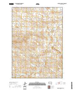 Antelope Creek East 2017 topographic map thumbnail