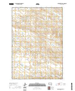 Antelope Creek West 2017 topographic map thumbnail