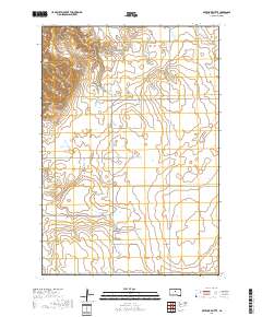 Artichoke Butte 2017 topographic map thumbnail