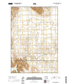 Artichoke Butte NE 2017 topographic map thumbnail