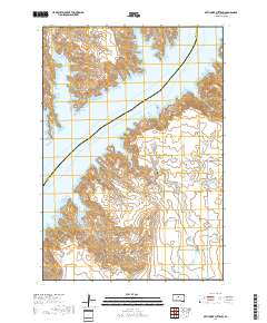Artichoke Butte SW 2017 topographic map thumbnail