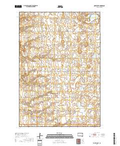 Baileys Lake 2017 topographic map thumbnail
