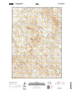 Bams Butte 2017 topographic map thumbnail