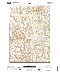 Bams Butte NW 2017 topographic map thumbnail