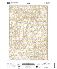 Bams Butte SE 2017 topographic map thumbnail