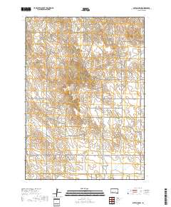 Batesland NW 2017 topographic map thumbnail