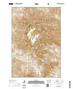 Battleship Rock 2017 topographic map thumbnail