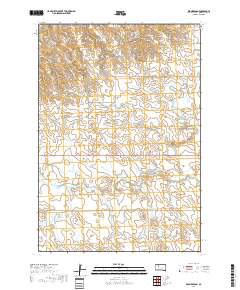 Bedners Dam 2017 topographic map thumbnail