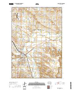 Belle Fourche 2017 topographic map thumbnail