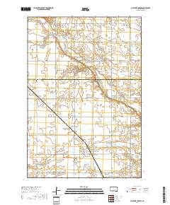 Big Stone Lake SW 2017 topographic map thumbnail