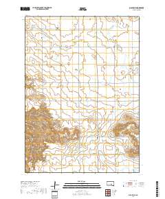 Bijou Hills 2017 topographic map thumbnail