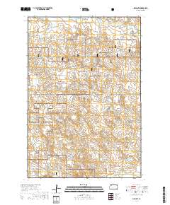 Bison NW 2017 topographic map thumbnail