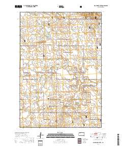 Black Horse Butte 2017 topographic map thumbnail