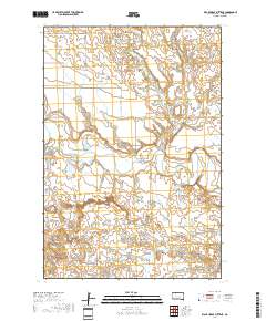 Black Horse Butte NE 2017 topographic map thumbnail