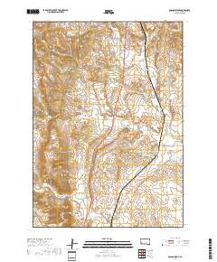 Boland Ridge 2017 topographic map thumbnail
