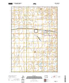 Bowdle 2017 topographic map thumbnail