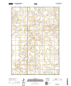 Bowdle SW 2017 topographic map thumbnail
