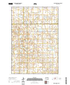 Bowdle-Hosmer Lake 2017 topographic map thumbnail